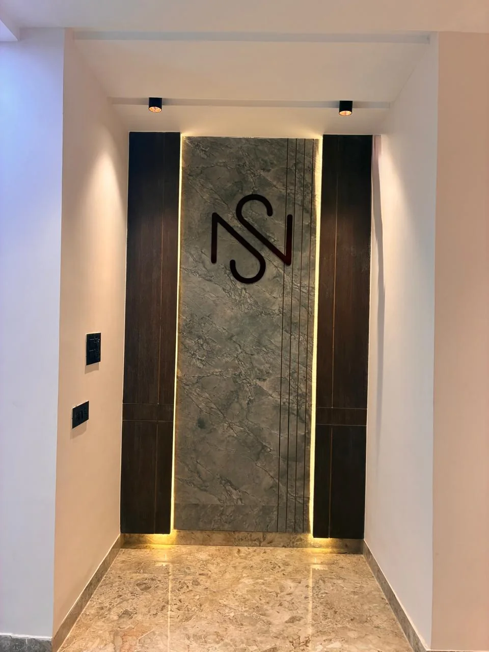 Actual Skinzen interior signage