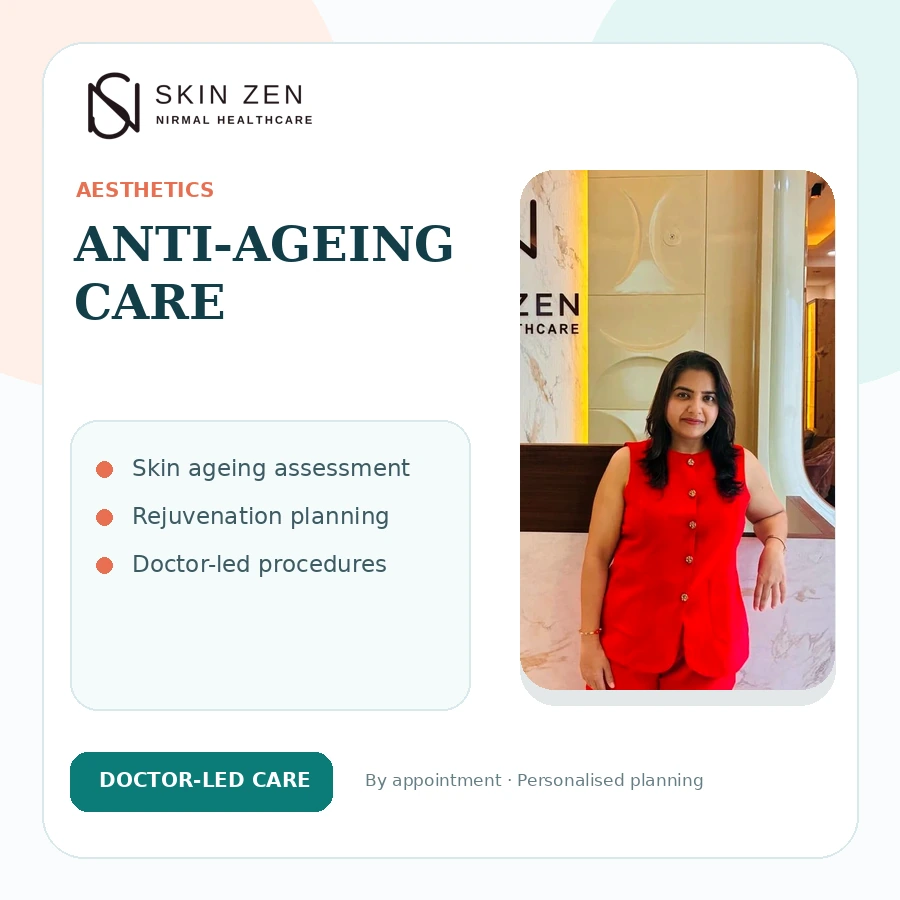Anti-Ageing, Botox and Filler Consultation in Faridabad at Skinzen Faridabad
