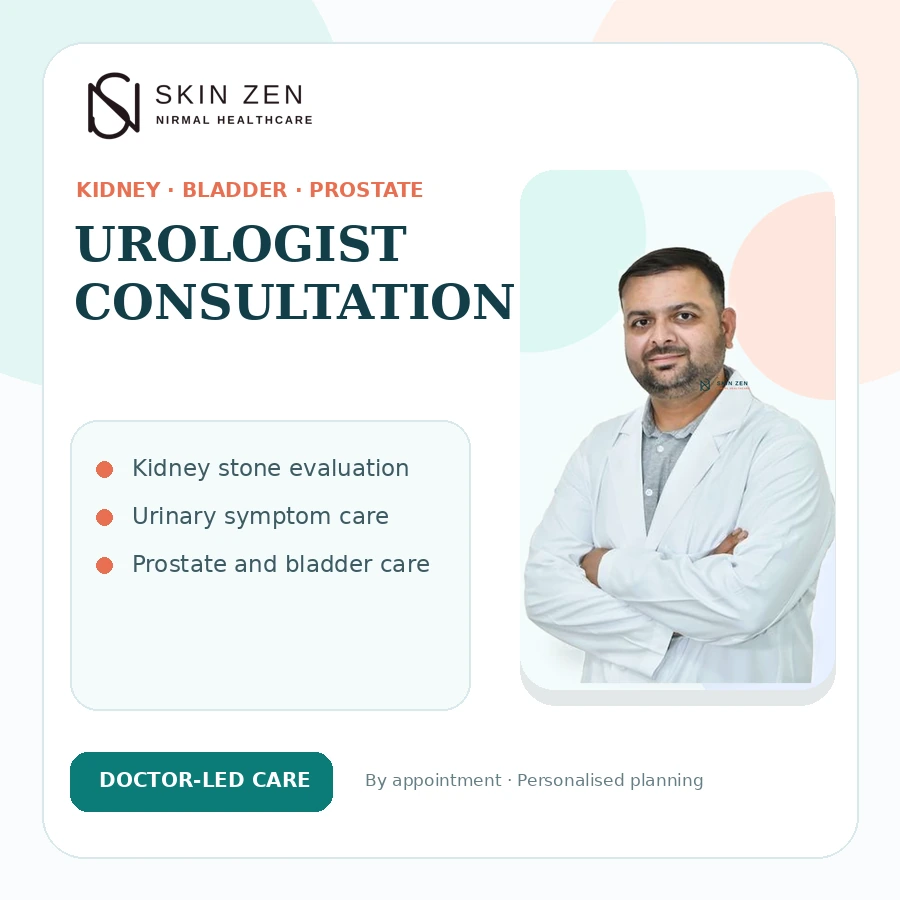 Urologist in Faridabad at Skinzen Faridabad